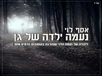 אסף לוי בבלדה עצובה - "נעמה ילדה של גן"