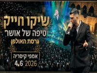 שיקו חייק בסינגל מחודש - "טיפה של אושר 2026"